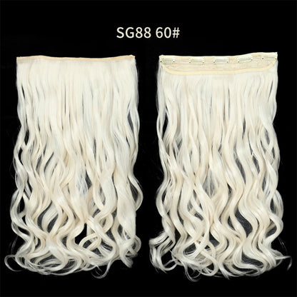 Long Clip In Hair Extensions for Length and Volume 22 Inch