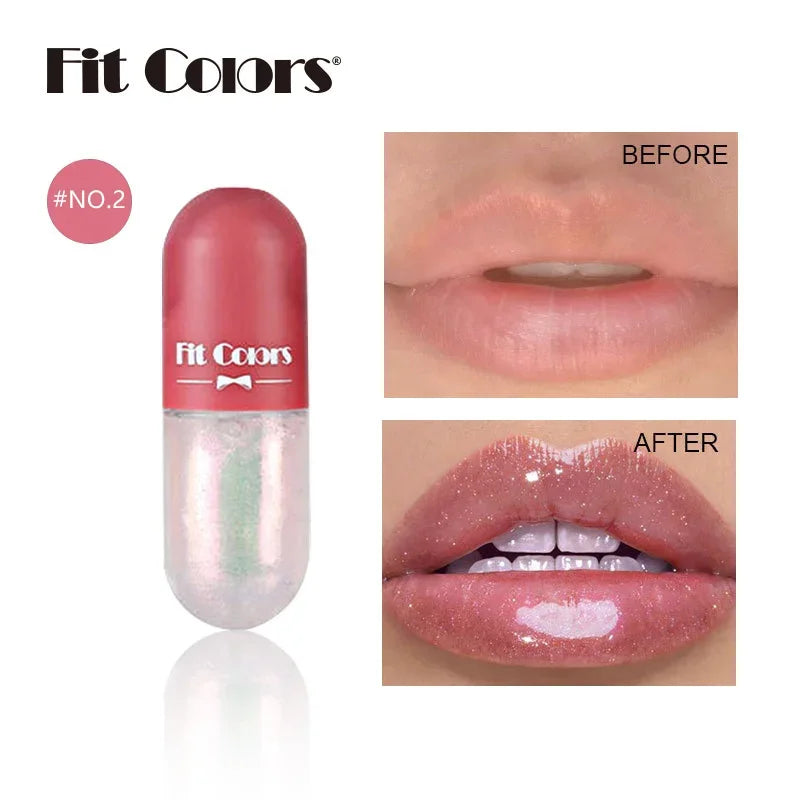 Hydrating Lip Gloss for All Lip Tones with Color Changing Shine