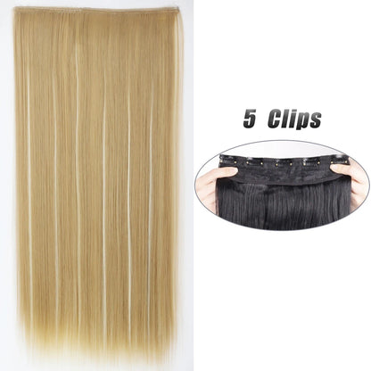 Voluminous Clip-In Hair Extensions 80cm For Fuller Long Hair Look
