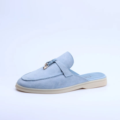 2026 Luxury Butter Suede Tassel Loafers – Designer Slip-On Flats for Women | Chic Walking & Work Shoes