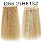 Long Clip In Hair Extensions for Length and Volume 22 Inch