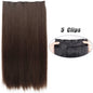 Wavy Clip In Hair Extensions Five Clip Set for Fuller Waves