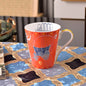 Underglaze Bone Porcelain Mug 300ml Capacity for Coffee and Tea Daily