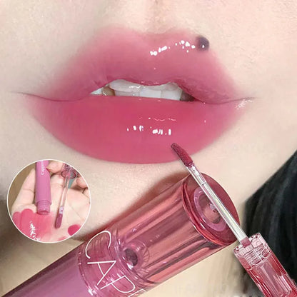 Hydrating Lip Gloss with Glassy Shine for Everyday Wear Rich Color