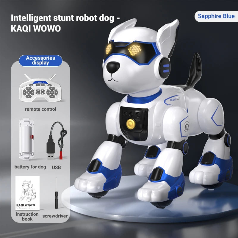 R27 Intelligent Robot Dog - Voice Control Electronic Pet Programming Toy
