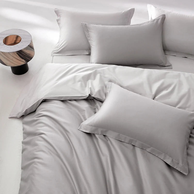 Soft Cotton Bedding Set with 800 Thread Count Duvet Cover and Sheets