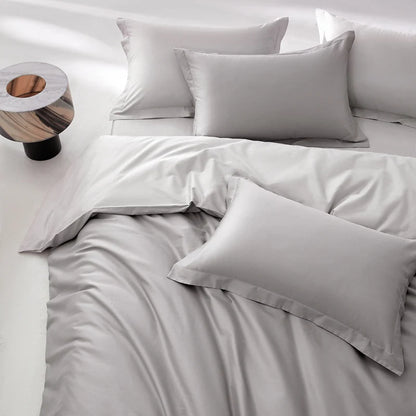 Soft Cotton Bedding Set with 800 Thread Count Duvet Cover and Sheets