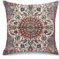 Mandala Pattern Brown Throw Pillowcase Home Decoration Pillow Cover Outdoor Cushion Sofa Cushion Cover Decoration