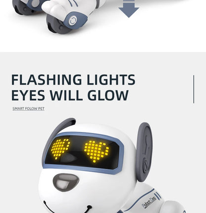Intelligent Robot Dog - Remote Control Electronic Pet with Stunts for Kids