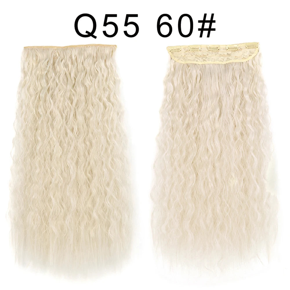 Long Clip In Hair Extensions for Length and Volume 22 Inch