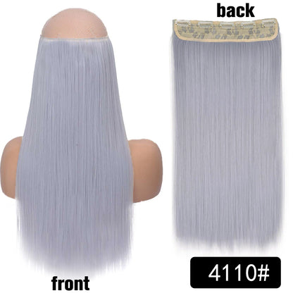 Long Clip In Hair Extensions for Length and Volume 22 Inch