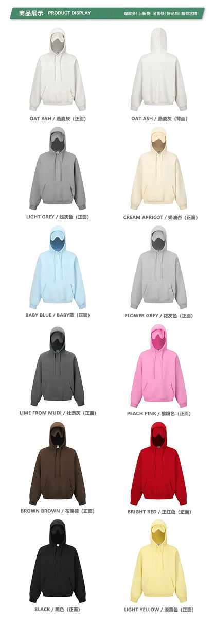 Unisex Fleece Hoodie with sleepy eye mask for travel