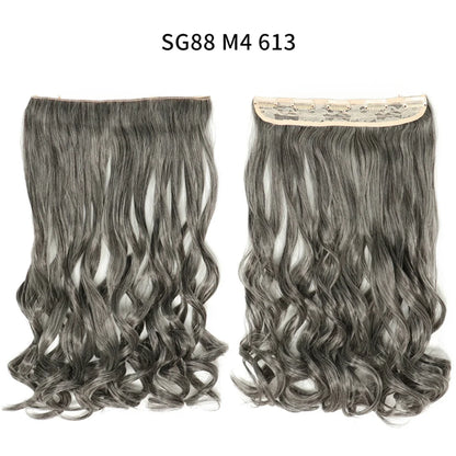 Long Clip In Hair Extensions for Length and Volume 22 Inch