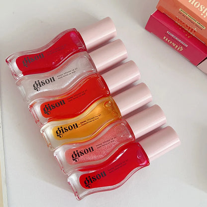 Hydrating Lip Oil Travel Size with Honey Infusion for Deep Nourishment