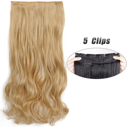 Wavy Clip In Hair Extensions Five Clip Set for Fuller Waves