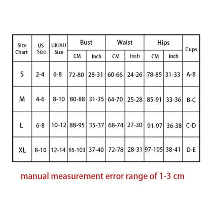 Women's Halter Push-Up Three-Piece Bikini Set with Skirt Cover-Up