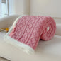 Double Thickened Throw Blanket Pile Tapestry Winter Warm Bed Cover Sofa Blanket Multifuntional Blanket Super Soft Cozy Blankets