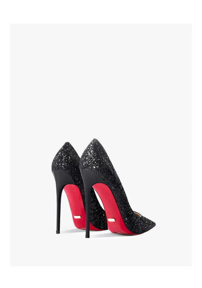Couture Luxury Red Bottom Glitter Heels | Merch Gone Viral.