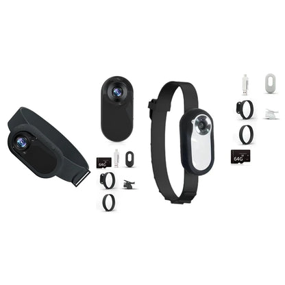 HD PetCam Collar No Wifi Needed Video Recording for Cats and Dogs