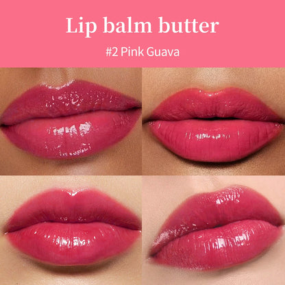Summer Lip Balm Moisturizing Mirror Lip Gloss Lip Vanilla Mint Iced Coffee Cake Smell Lipstick Transparent Lip Oil  Makeup
