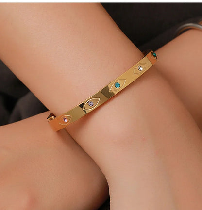 Stainless Steel Bracelet for Women Cuff Bracelets on Hand Couple Fashion Man Bangles Jewellery Accessories Gift