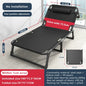 Portable office and household folding bed Ultra light height adjustable outdoor Camp bed Beach march recliner