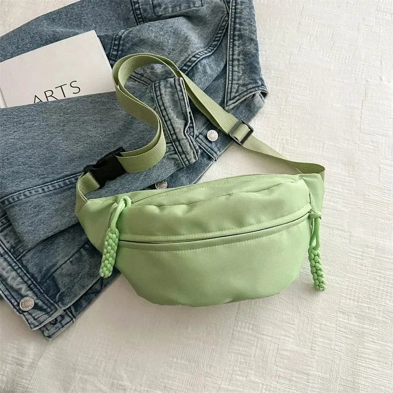 Women's crescent sling bag for hands-free days
