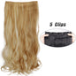 Wavy Clip In Hair Extensions Five Clip Set for Fuller Waves