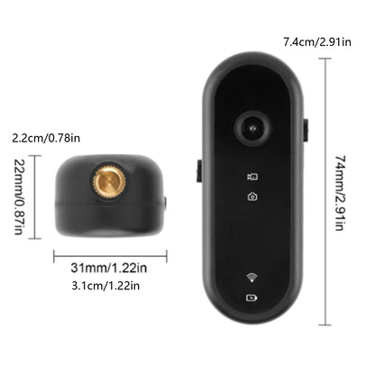 2-in-1 Pet Camera Collar - The ultimate fusion of pet POV and home security. Wireless Pet Dog Cat Collar Camera 120 Degree Wide Angle Pet Sports Action Camera Monitor For Video Records Indoor Outdoor 32GB