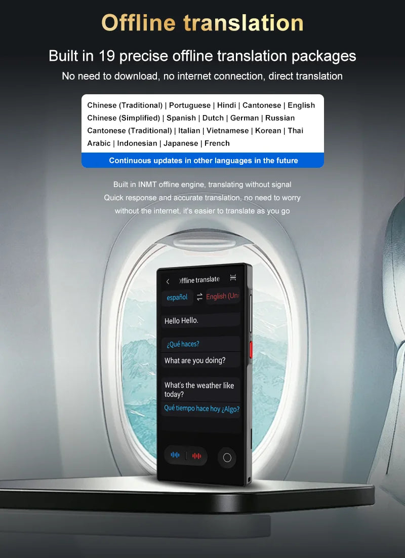 Portable AI Language Translator Device for Real Time Translation