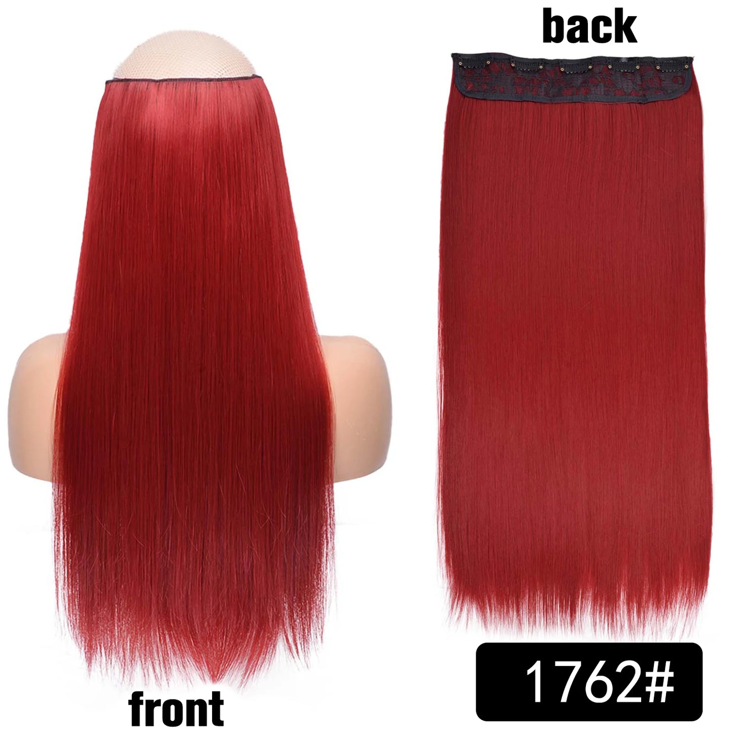 Long Clip In Hair Extensions for Length and Volume 22 Inch
