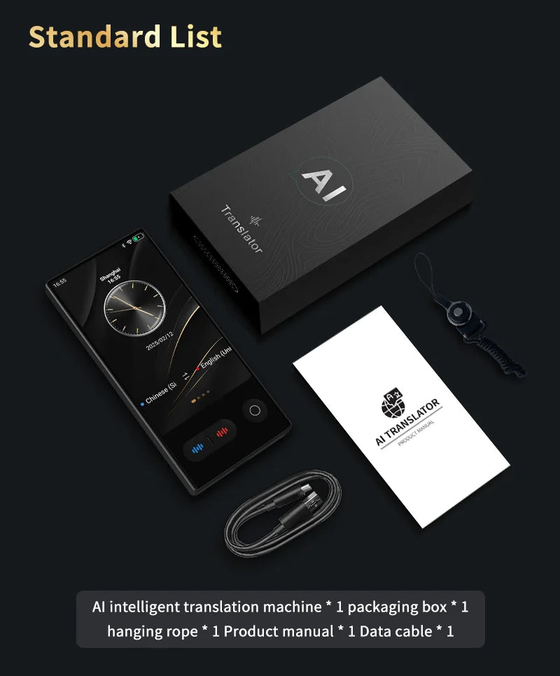 Portable AI Language Translator Device for Real Time Translation