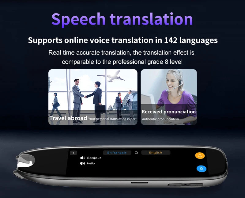 Translation Pen Scanner AI Translator For Multilingual Text