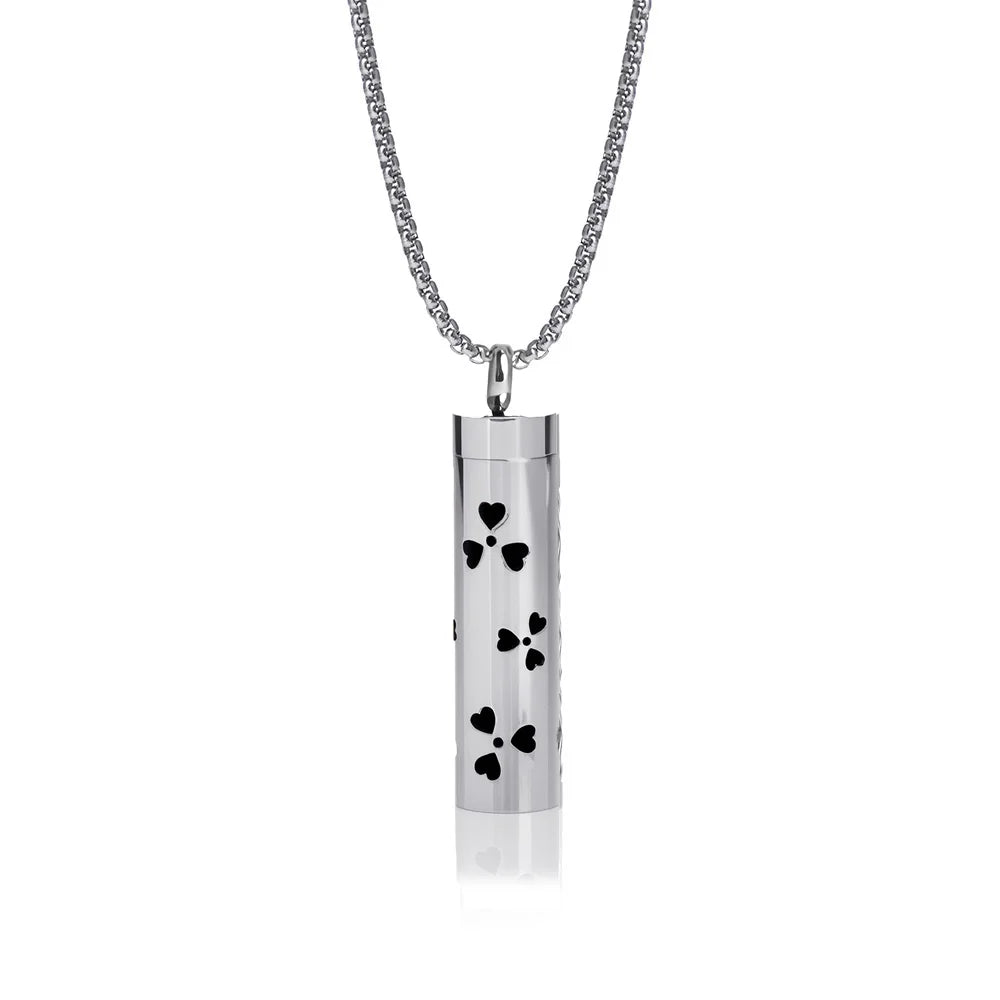 Women’s Aromatherapy Diffuser Necklace 316L Stainless Steel Locket