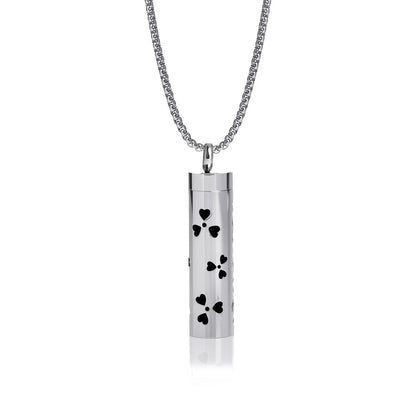 Women’s Aromatherapy Diffuser Necklace 316L Stainless Steel Locket