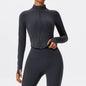 Ultra-Soft Fabrics Casual Tight Sports Jackets Women Zipper Yoga Clothes Quick-Dry Long Sleeve SPORTSWEAR REVOLUTION