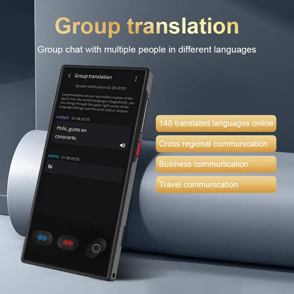 Portable Real Time Voice Translator For Travel 12 Offline Languages