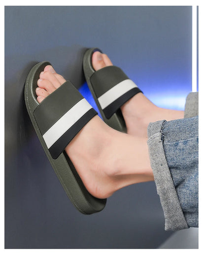 Non-Slip Slippers for Men and Women with Cushioned Comfort Beach Ready