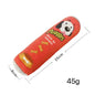 Beer Bottle Plush Dog Toy Chew Squeaker for Teeth Cleaning