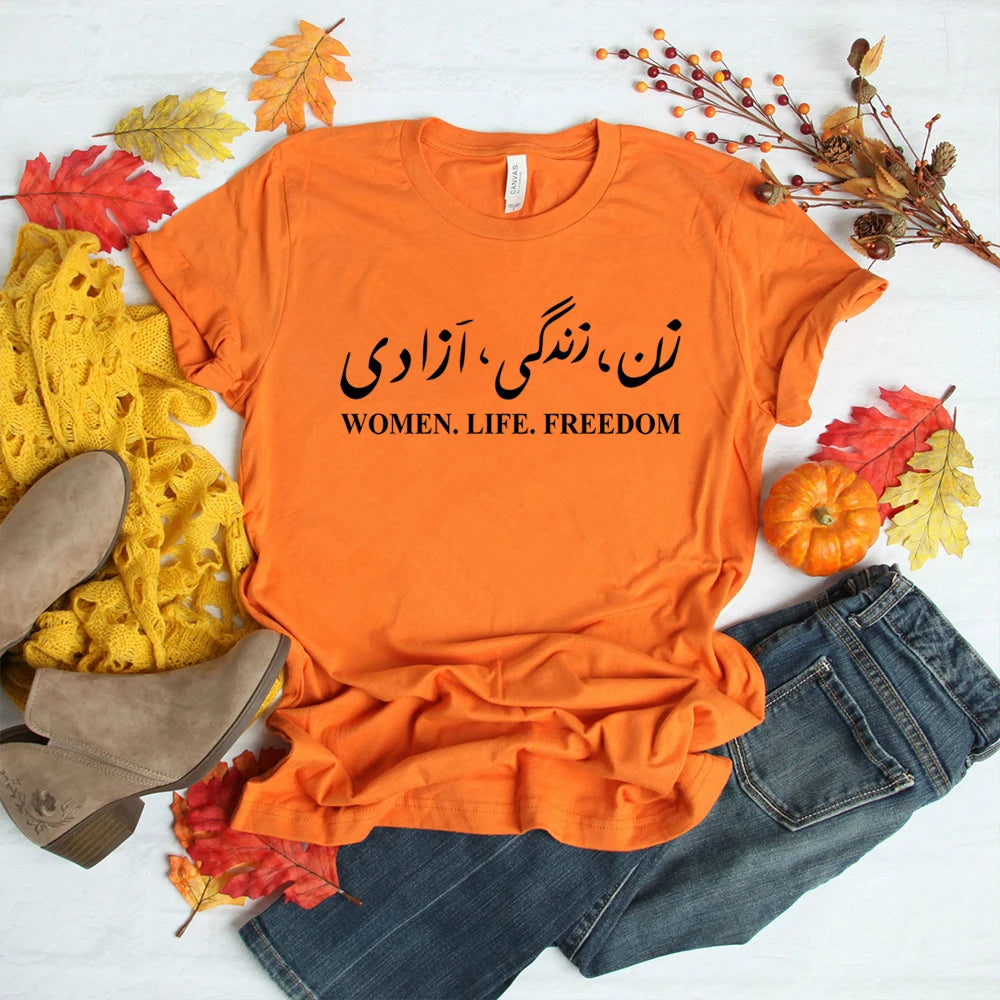 Join the Movement - Women Life Freedom T-Shirt | Iranian Persian Women's Rights Feminist Graphic Tee | Unisex Empowerment Top