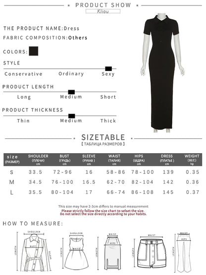 Breathable Silk Blend Maxi Dress With Turn Down Collar For Resort Wear