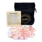 Natural Crystal Agate Rune Set Stones for Divination and Meditation