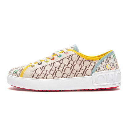 Breathable Canvas Walking Shoes for Women with Daily Cushioned Comfort