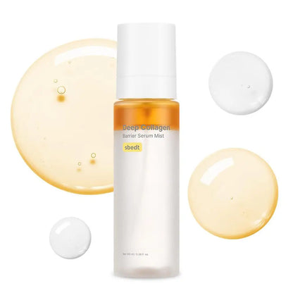 Korean Skincare Kit Featuring Deep Collagen Silk Peptide Ampoule And Power Boosting Cream In Serum For Brightening