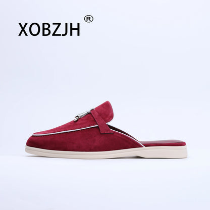 2026 Luxury Butter Suede Tassel Loafers – Designer Slip-On Flats for Women | Chic Walking & Work Shoes