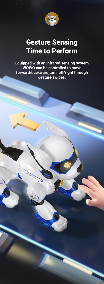 R27 Intelligent Robot Dog - Voice Control Electronic Pet Programming Toy