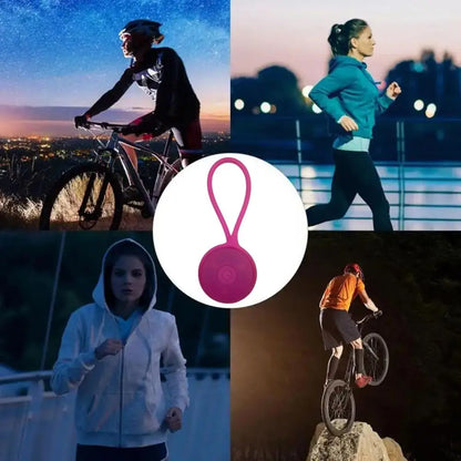LED Keychain Lamp Night Running Safety Lamp High Lumens Multiple Lighting Modes Mini Size Portable Wearable Arm Belt LED Lamp