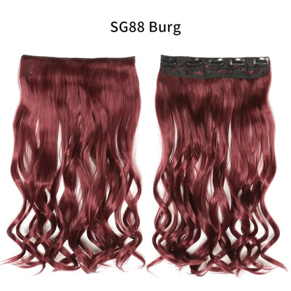 Long Clip In Hair Extensions for Length and Volume 22 Inch