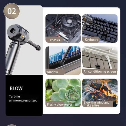 Car vacuum cleaner Wireless Portable Multipurpose Powerful HandHeld Cleaner For Home and Car  Cleaning Machine
