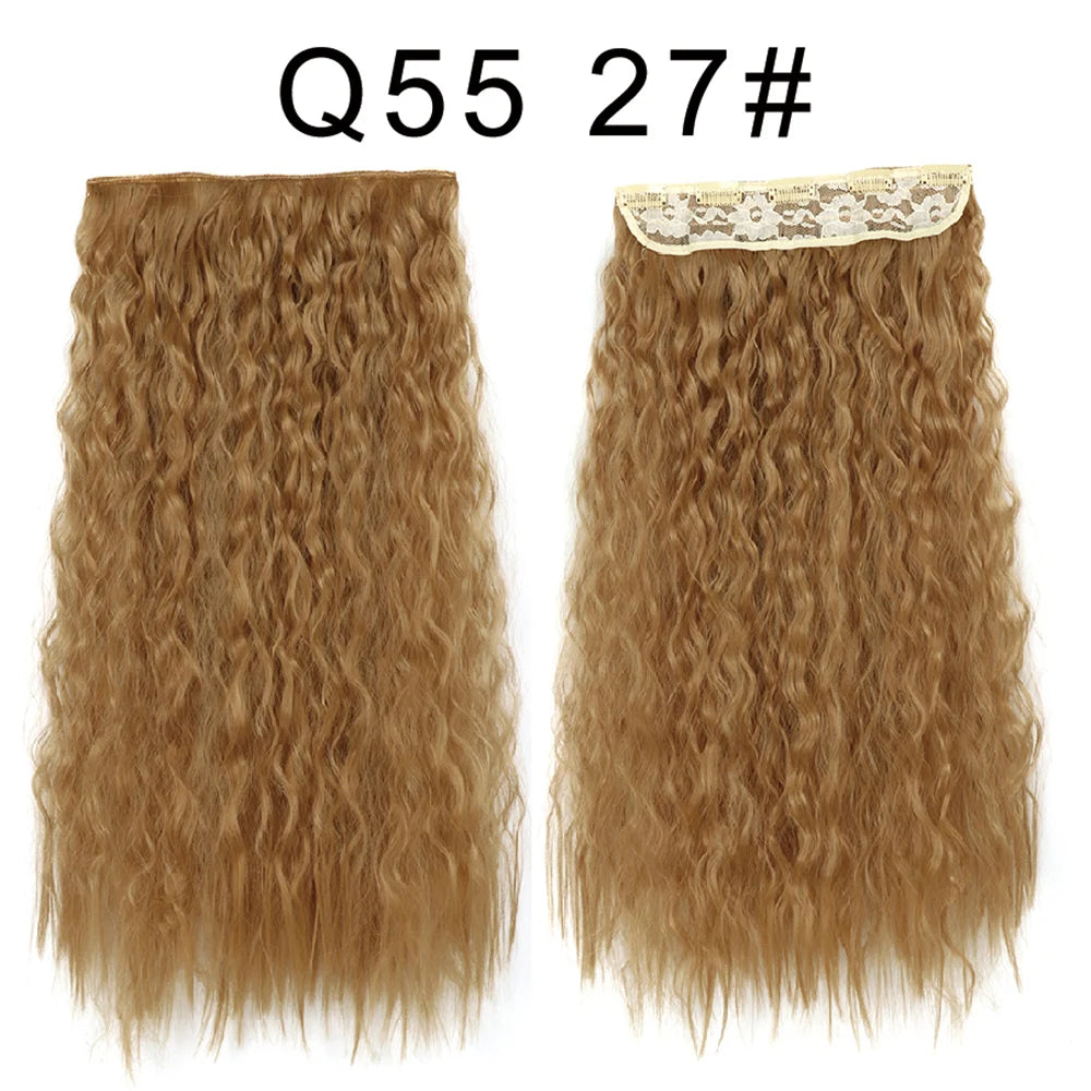 Long Clip In Hair Extensions for Length and Volume 22 Inch